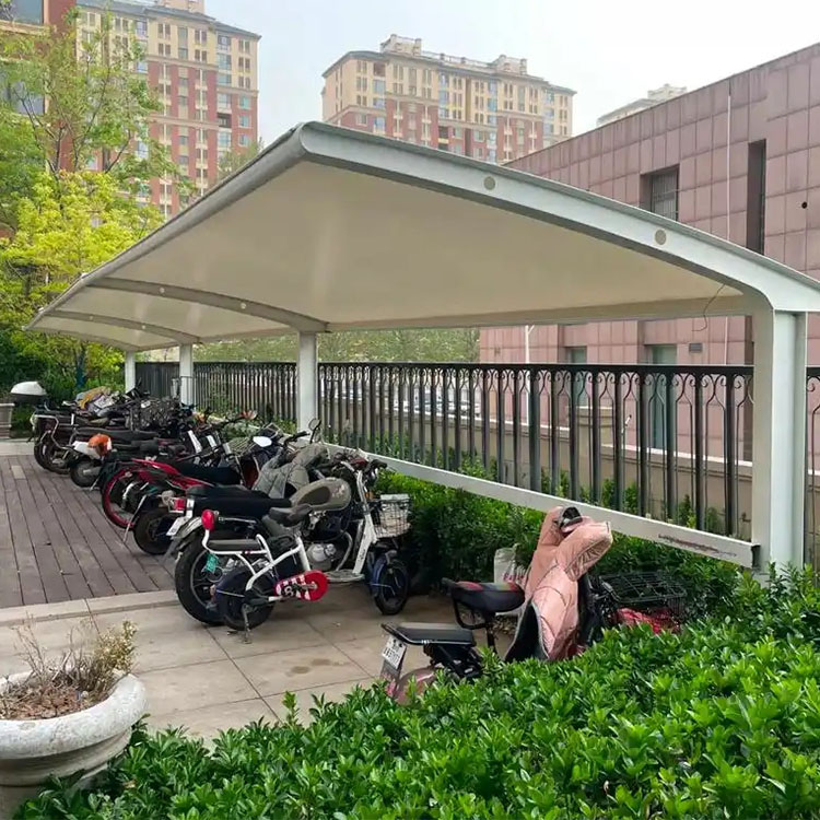 松桃膜结构电动车棚