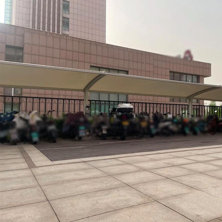 松桃膜结构电动车棚